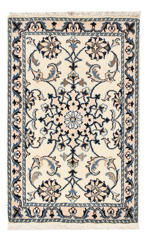 Persisk tæppe - Nain - 93 x 60 cm - beige