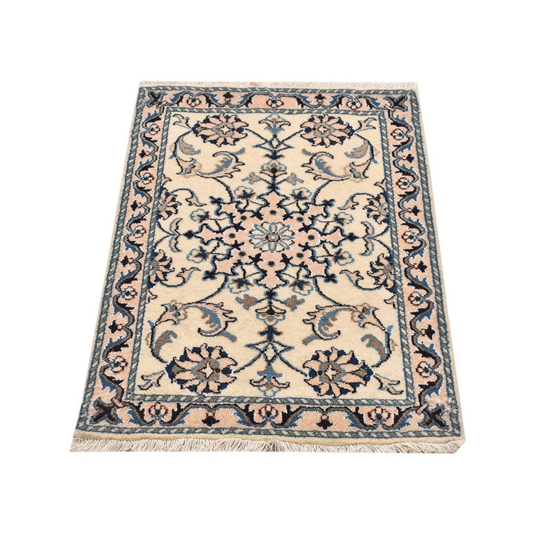 Persisk tæppe - Nain - 93 x 60 cm - beige