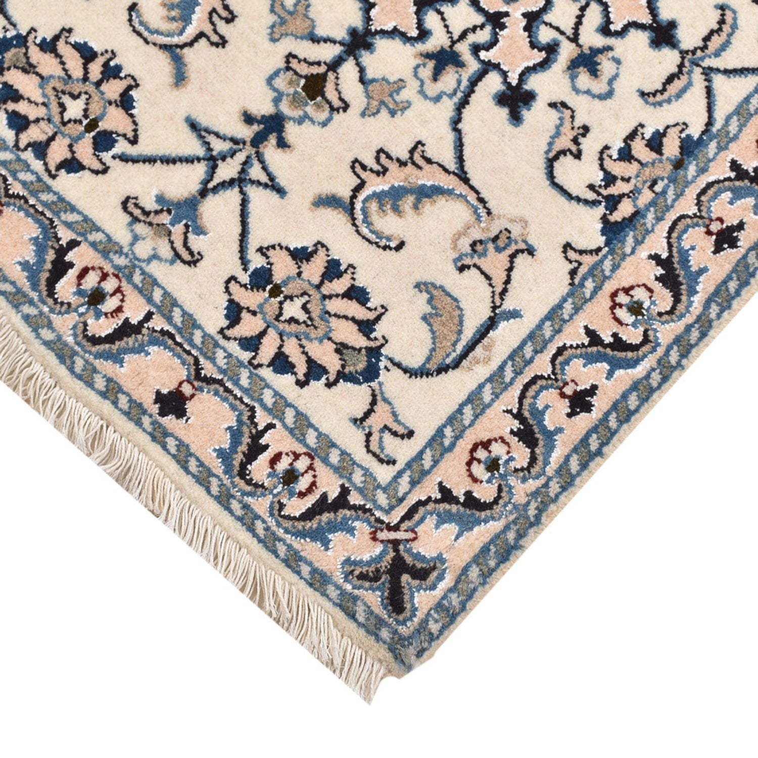 Persisk tæppe - Nain - 92 x 60 cm - beige