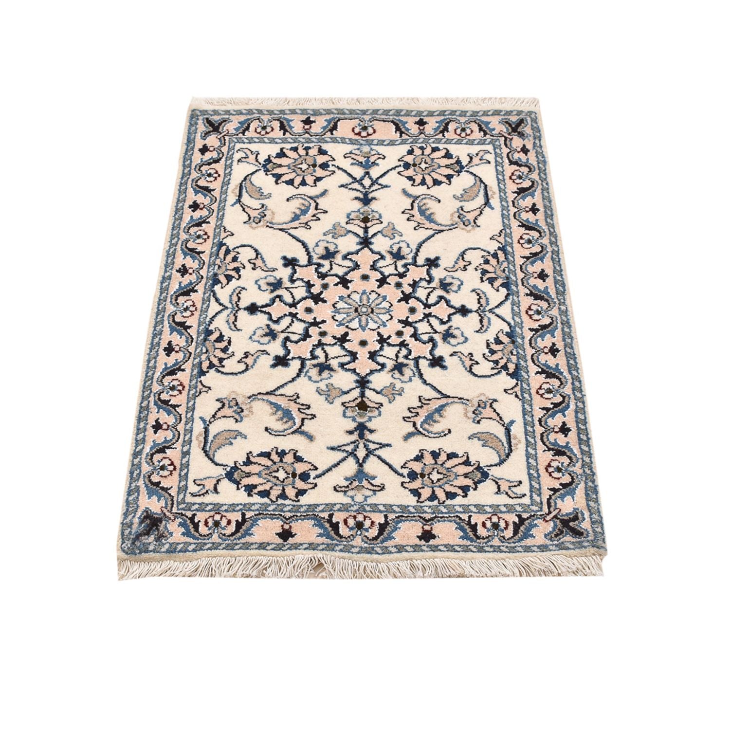 Persisk tæppe - Nain - 92 x 60 cm - beige
