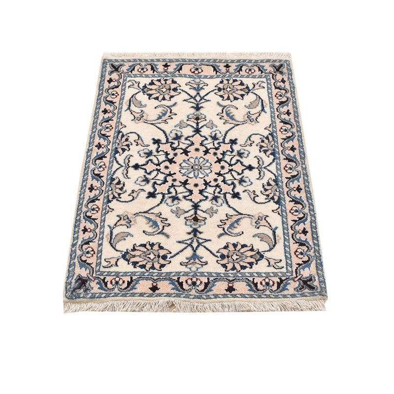 Persisk tæppe - Nain - 92 x 60 cm - beige