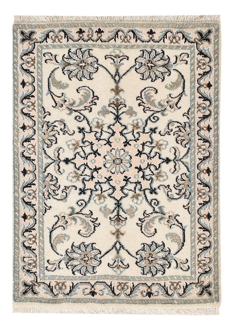 Persisk tæppe - Nain - 85 x 61 cm - beige