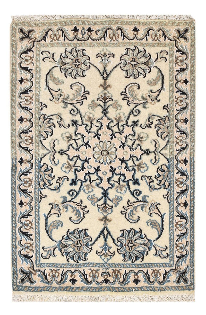 Persisk tæppe - Nain - 87 x 60 cm - beige