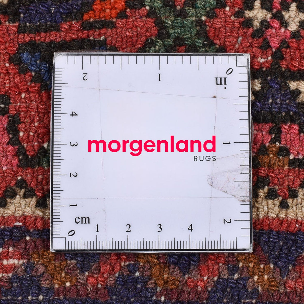 Løber Persisk tæppe - Nomadisk - 186 x 80 cm - mørkerød