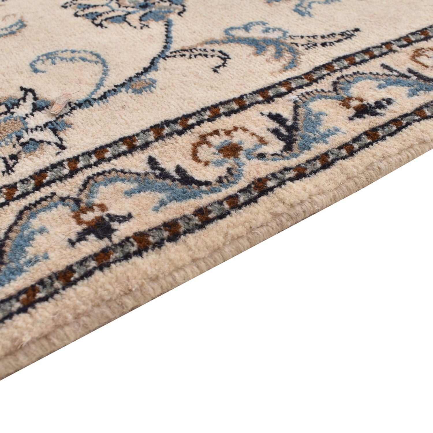 Løber Persisk tæppe - Nain - 300 x 80 cm - beige
