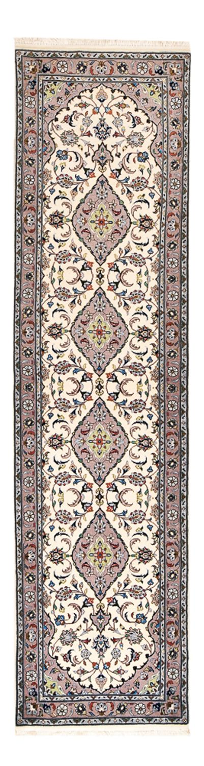 Løber Persisk tæppe - Keshan - 308 x 80 cm - beige