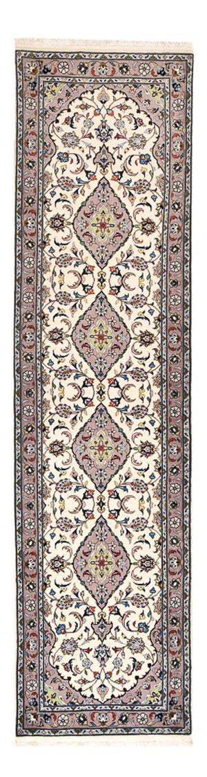 Løber Persisk tæppe - Keshan - 308 x 80 cm - beige