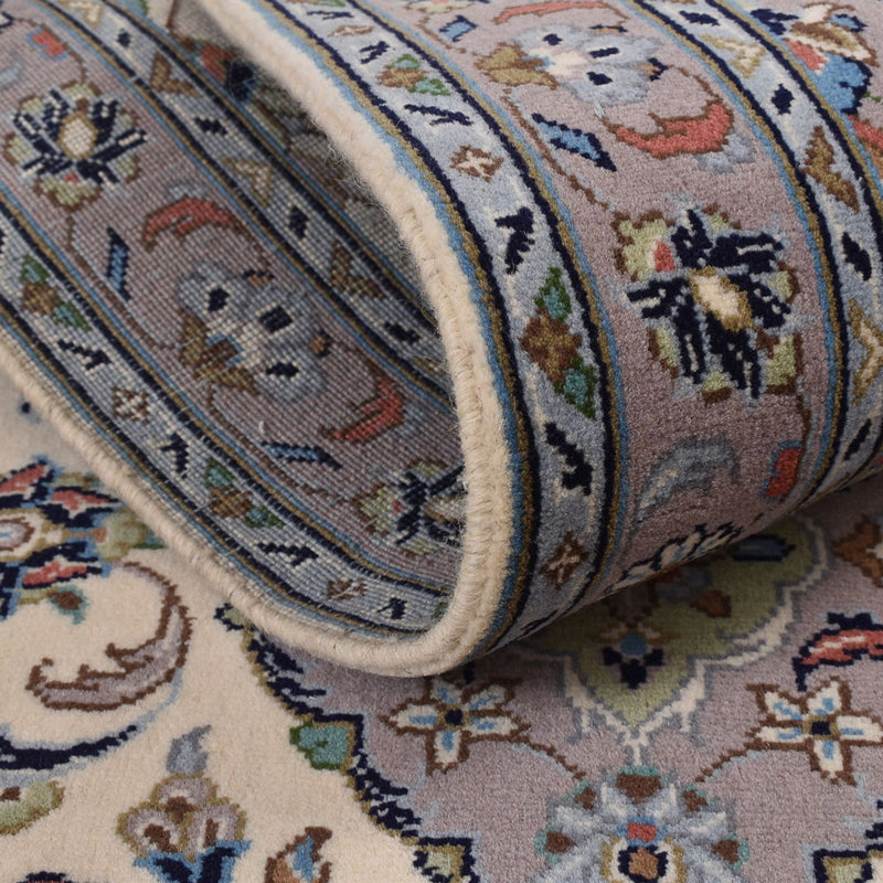 Løber Persisk tæppe - Keshan - 308 x 80 cm - beige