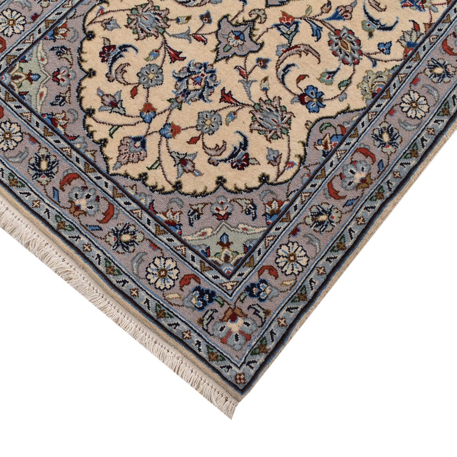 Løber Persisk tæppe - Keshan - 311 x 80 cm - beige
