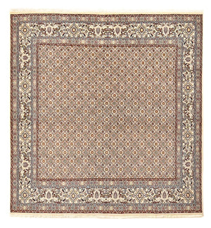 Persisk tæppe - Classic firkantet  - 202 x 193 cm - lys brun