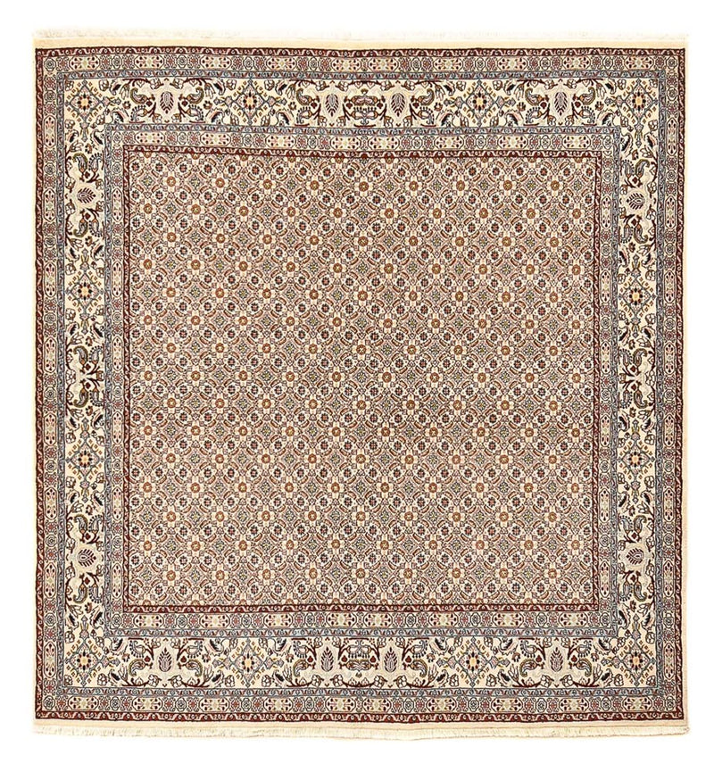 Persisk tæppe - Classic firkantet  - 202 x 193 cm - lys brun