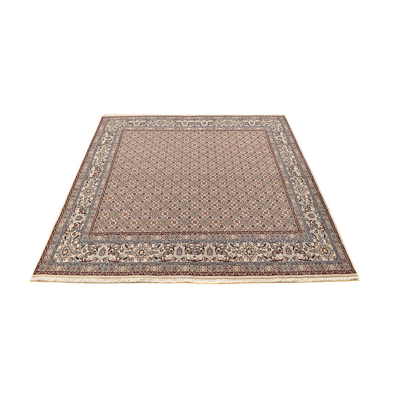 Persisk tæppe - Classic firkantet  - 202 x 193 cm - lys brun