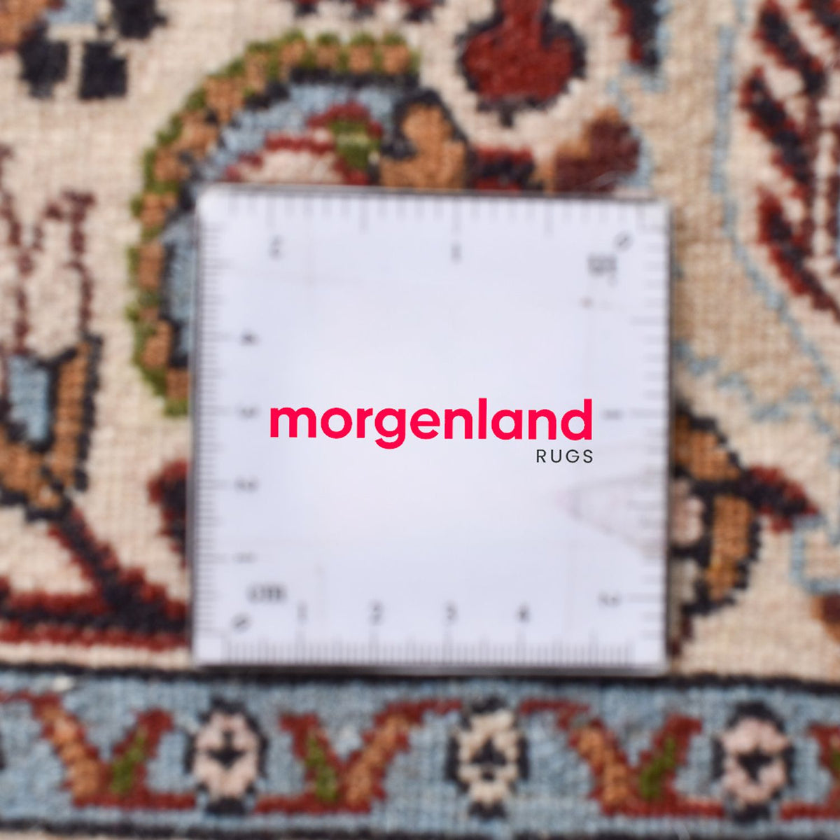 Persisk tæppe - Classic firkantet  - 202 x 193 cm - lys brun