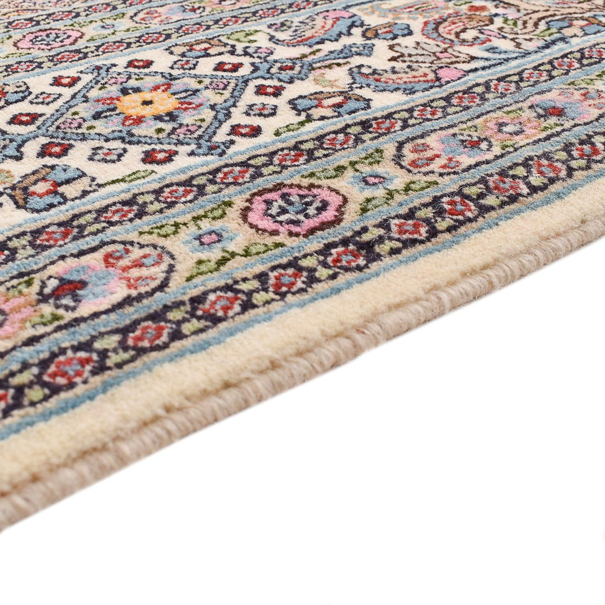 Persisk tæppe - Classic firkantet  - 200 x 200 cm - lys brun