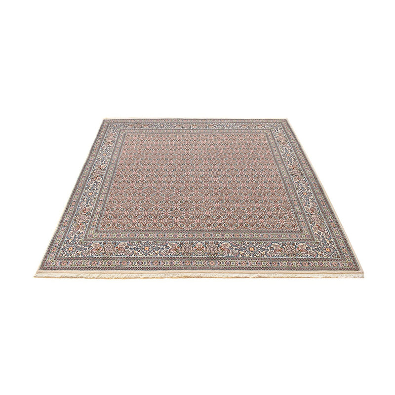 Persisk tæppe - Classic firkantet  - 200 x 200 cm - lys brun