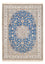 Persisk tæppe - Nain - Premium - 221 x 159 cm - blå