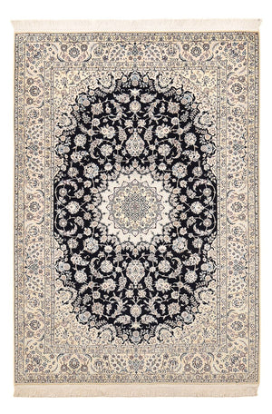 Persisk tæppe - Nain - Premium - 240 x 161 cm - mørkeblå