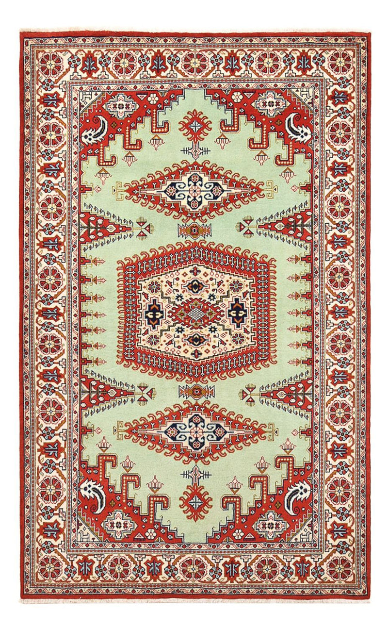 Persisk tæppe - Nomadisk - 250 x 152 cm - lysegrøn