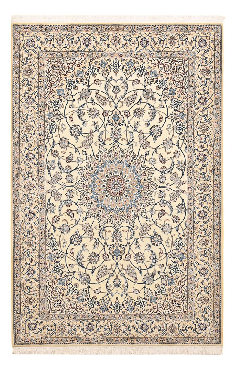 Persisk tæppe - Nain - Premium - 217 x 140 cm - sand