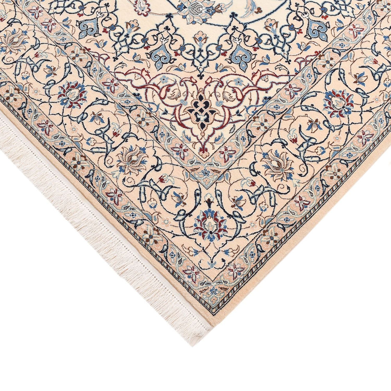 Persisk tæppe - Nain - Premium - 217 x 140 cm - sand