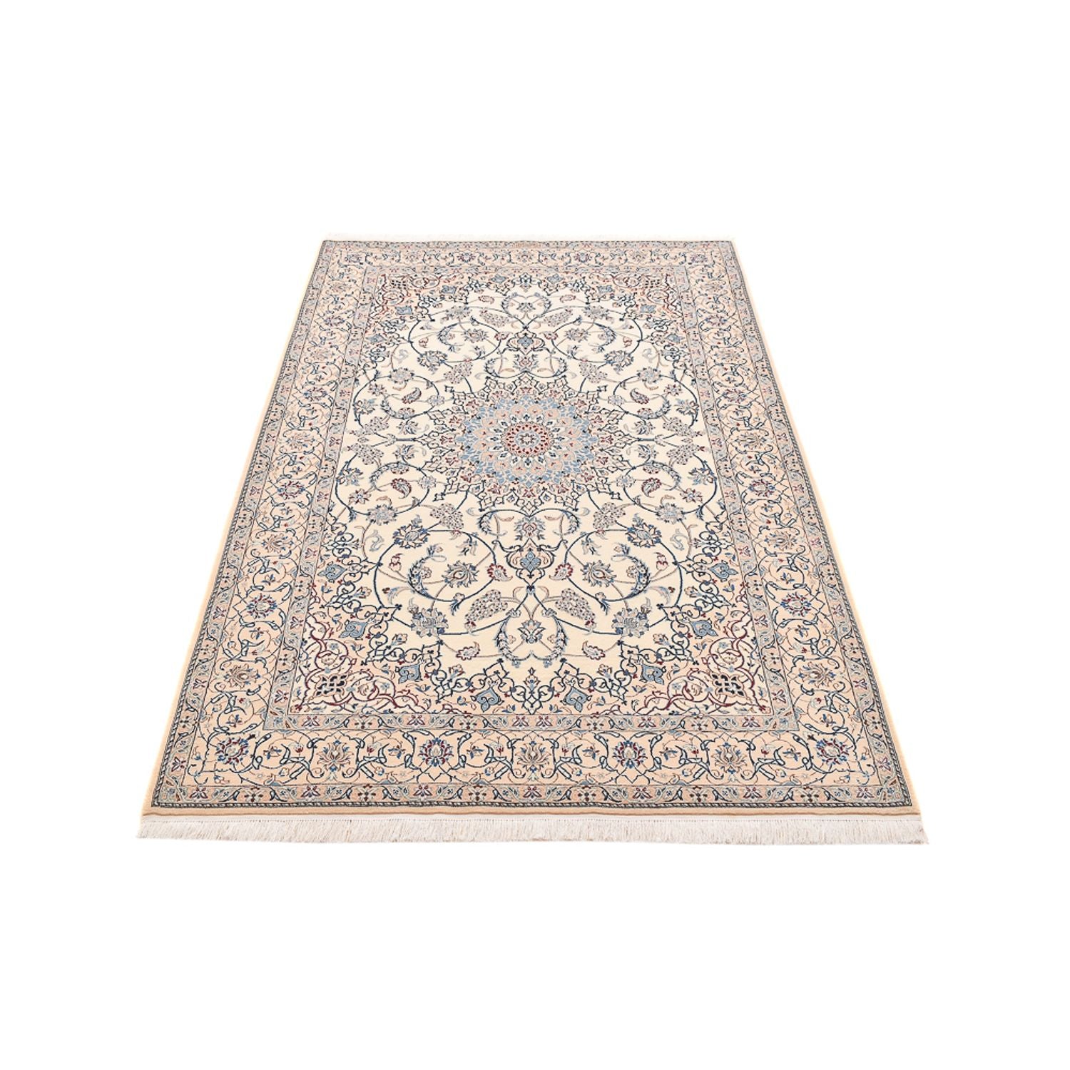Persisk tæppe - Nain - Premium - 217 x 140 cm - sand