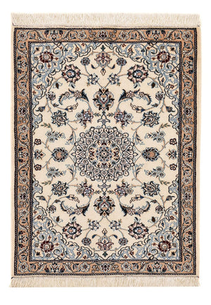 Persisk tæppe - Nain - Royal - 87 x 66 cm - creme