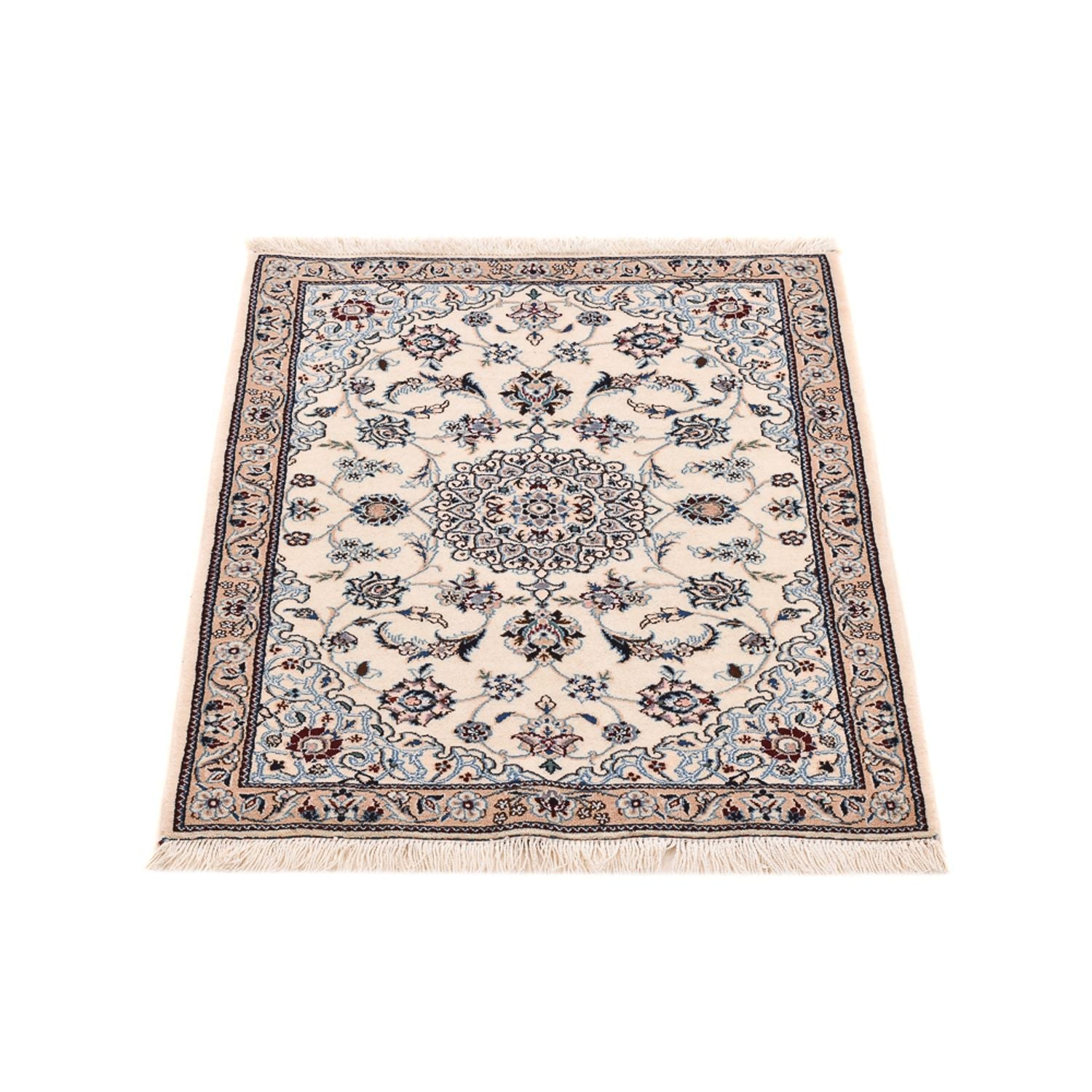 Persisk tæppe - Nain - Royal - 87 x 66 cm - creme