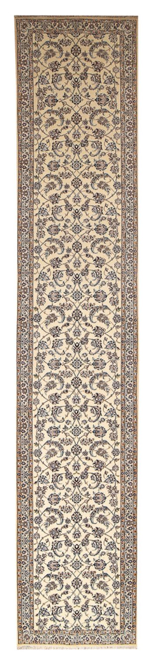 Løber Persisk tæppe - Nain - Premium - 520 x 100 cm - beige