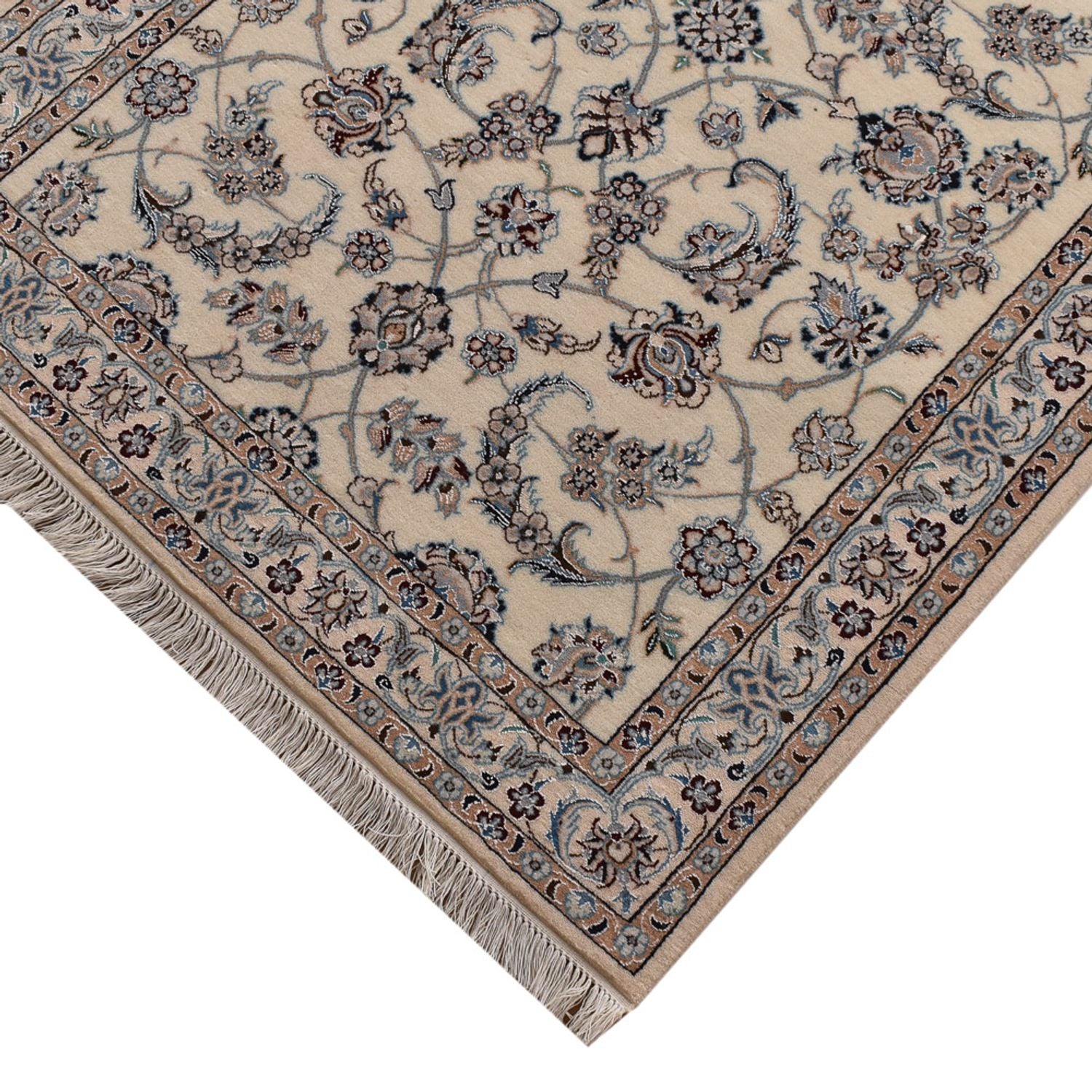 Løber Persisk tæppe - Nain - Premium - 520 x 100 cm - beige