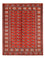 Turkaman-tæppe - 378 x 295 cm - rød