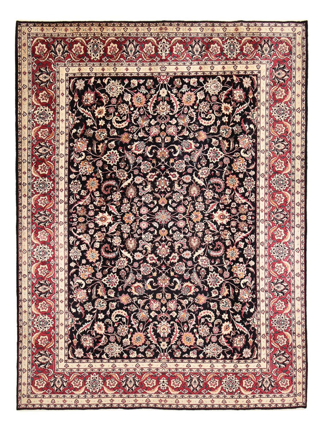 Persisk tæppe - Classic - 385 x 293 cm - mørkeblå