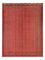 Turkaman-tæppe - 338 x 253 cm - rød