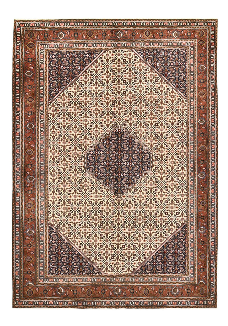 Persisk tæppe - Nomadisk - 325 x 227 cm - beige