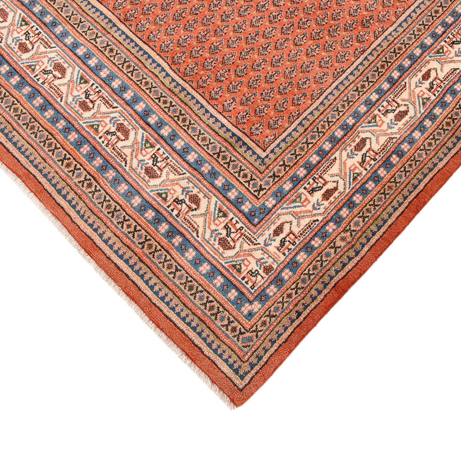 Persisk tæppe - Mir - 256 x 220 cm - rust