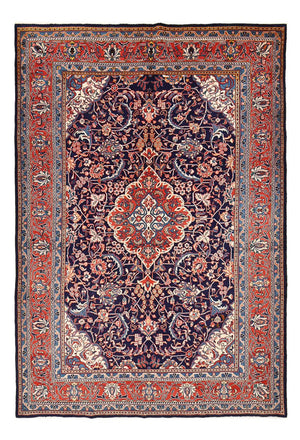 Persisk tæppe - Classic - 333 x 224 cm - mørkeblå