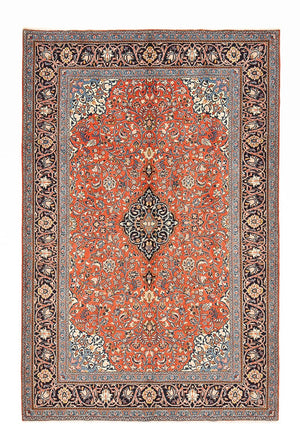 Persisk tæppe - Classic - 312 x 206 cm - lysrød