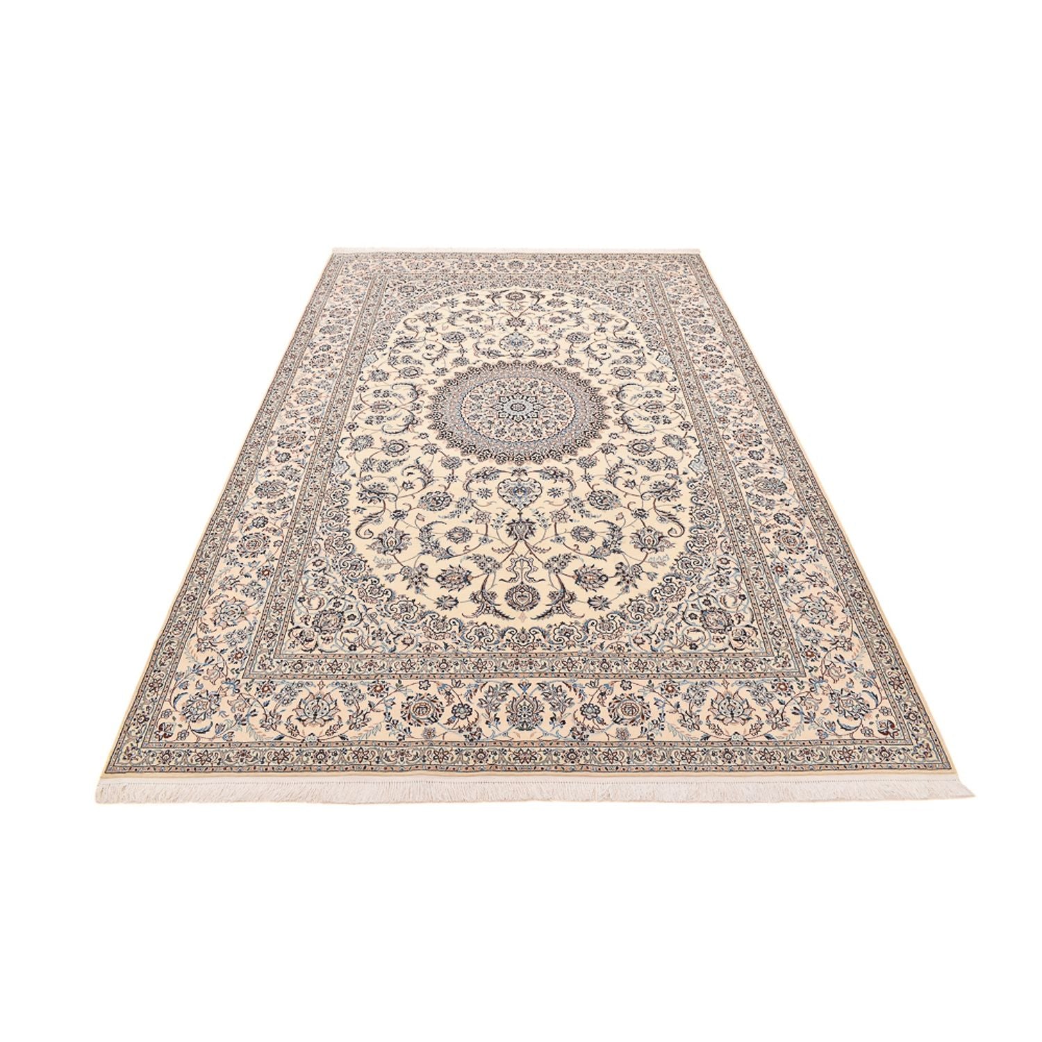 Persisk tæppe - Nain - Premium - 306 x 200 cm - beige