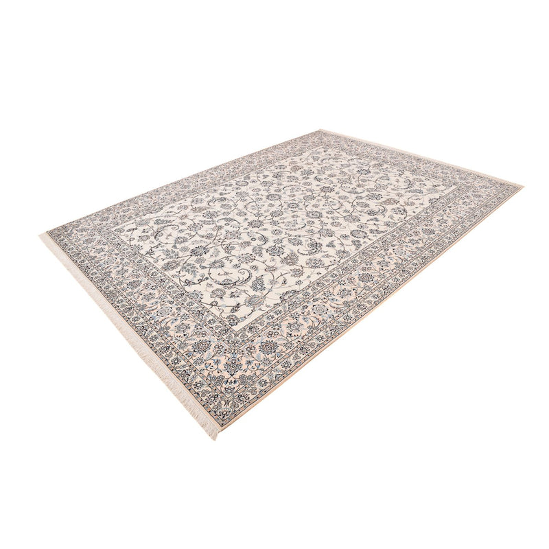 Persisk tæppe - Nain - Premium - 347 x 258 cm - hvid