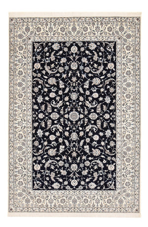 Persisk tæppe - Nain - Premium - 310 x 210 cm - mørkeblå