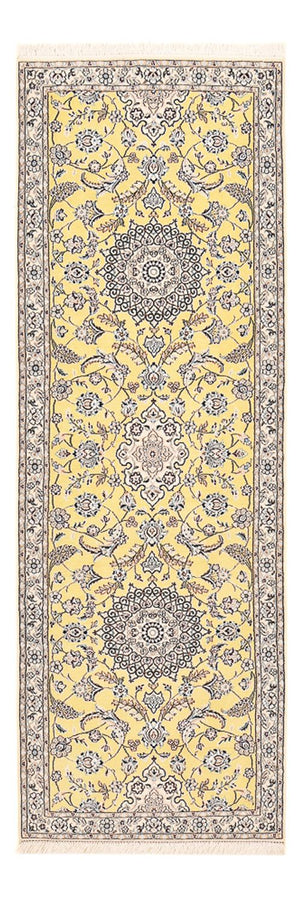 Løber Persisk tæppe - Nain - Royal - 273 x 88 cm - gul