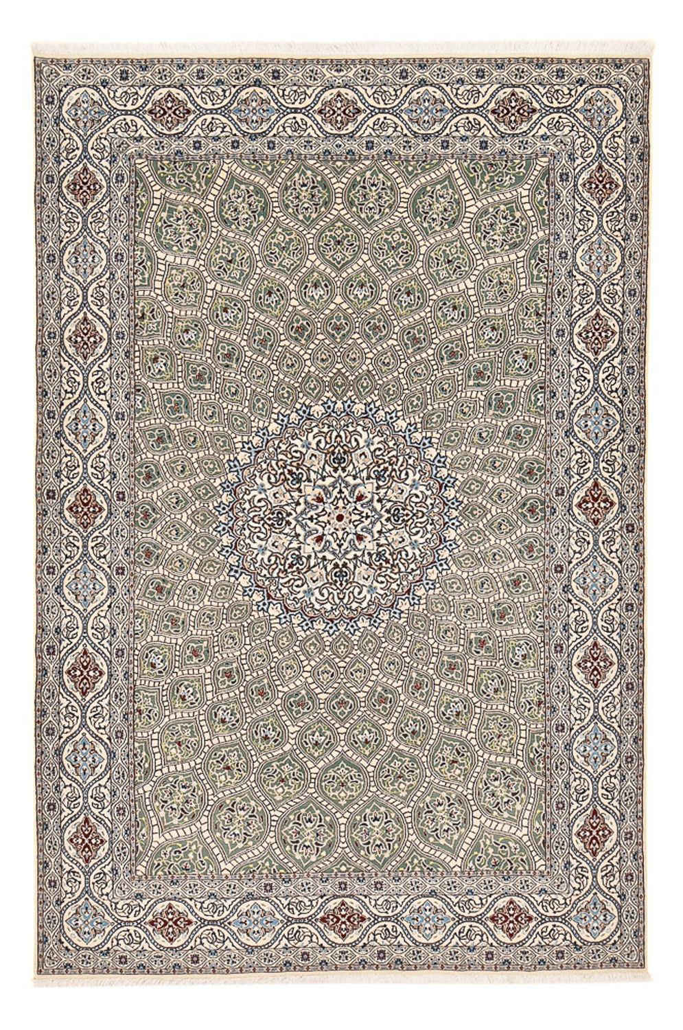Persisk tæppe - Nain - Royal - 315 x 202 cm - taupe