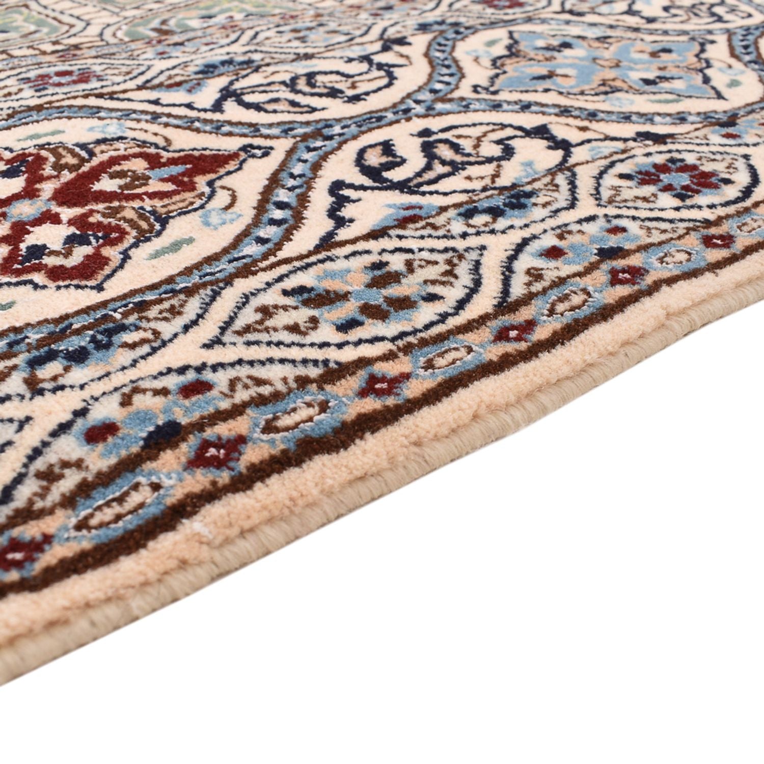 Persisk tæppe - Nain - Royal - 315 x 202 cm - taupe