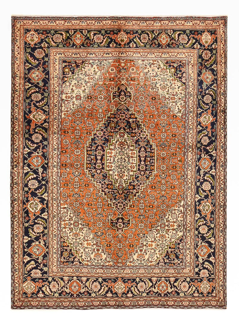 Persisk tæppe - Tabriz - 270 x 193 cm - lysrød