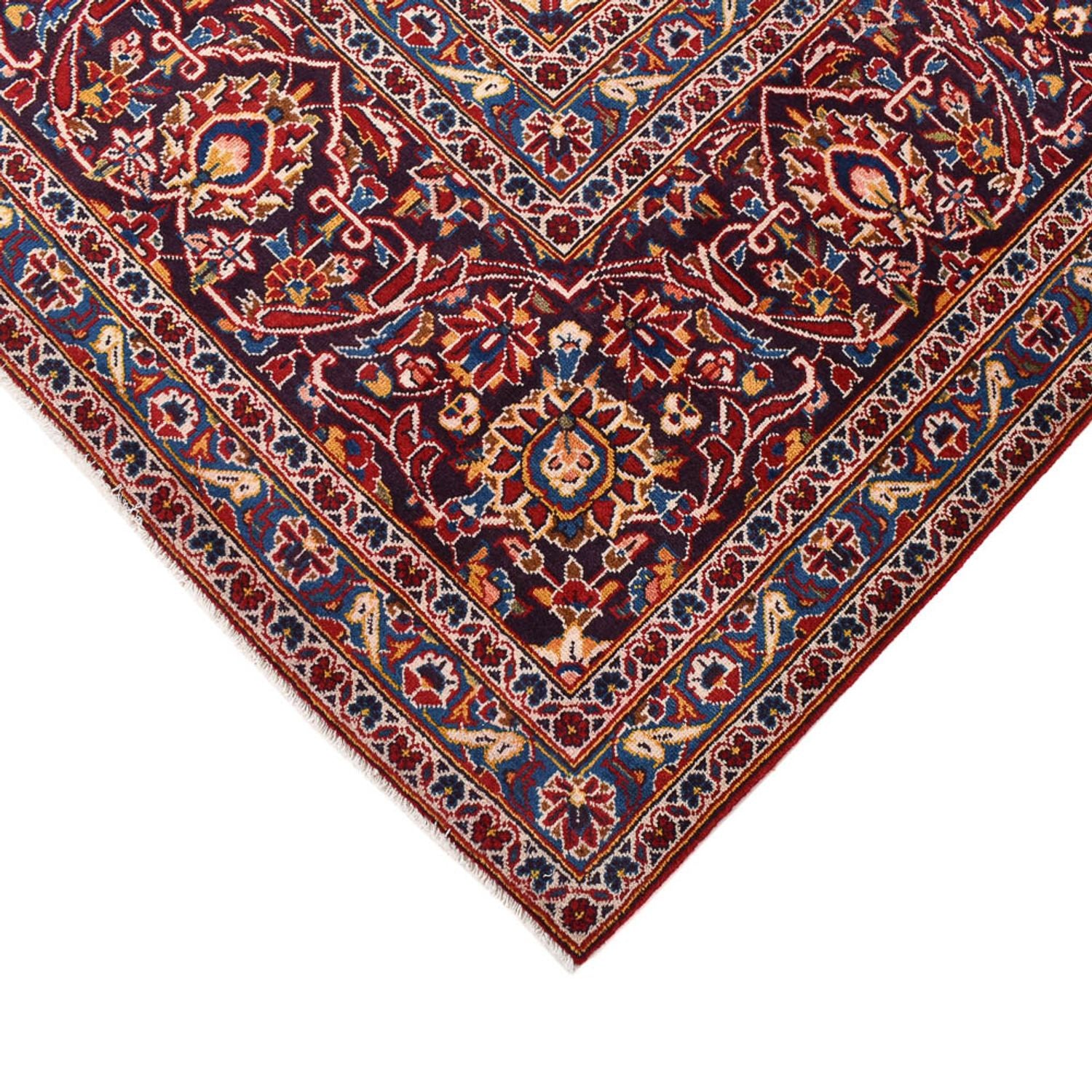 Persisk tæppe - Keshan - 430 x 310 cm - rød