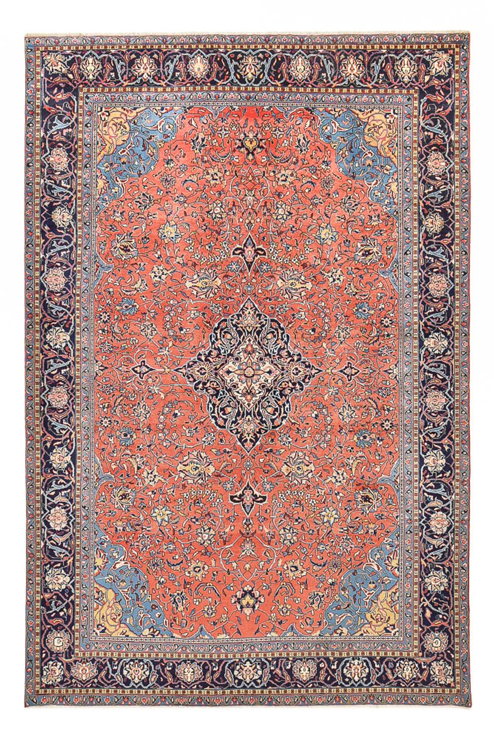 Persisk tæppe - Classic - 365 x 236 cm - lysrød