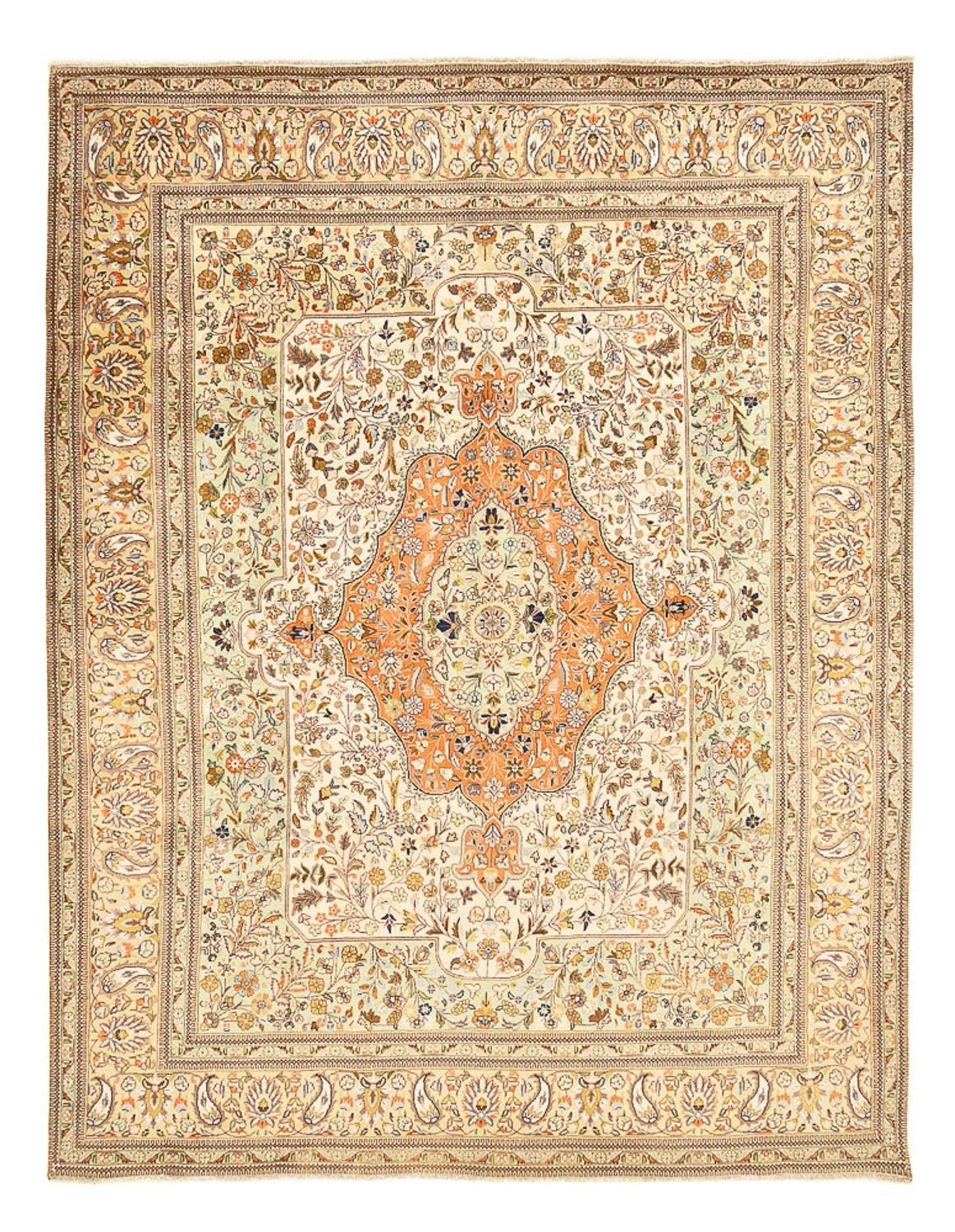 Persisk tæppe - Classic - 368 x 283 cm - beige