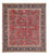 Persisk tæppe - Tabriz særlig form  - 348 x 307 cm - rød