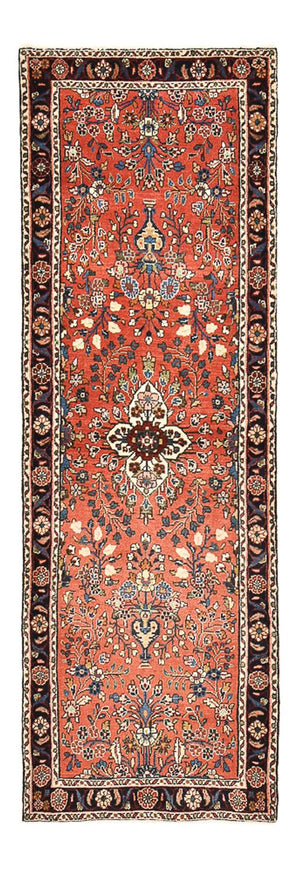 Løber Persisk tæppe - Nomadisk - 257 x 84 cm - lysrød