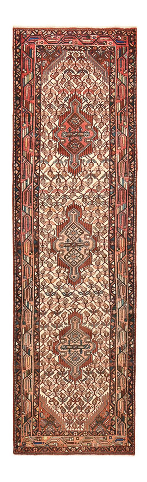 Løber Persisk tæppe - Nomadisk - 300 x 85 cm - lysrød