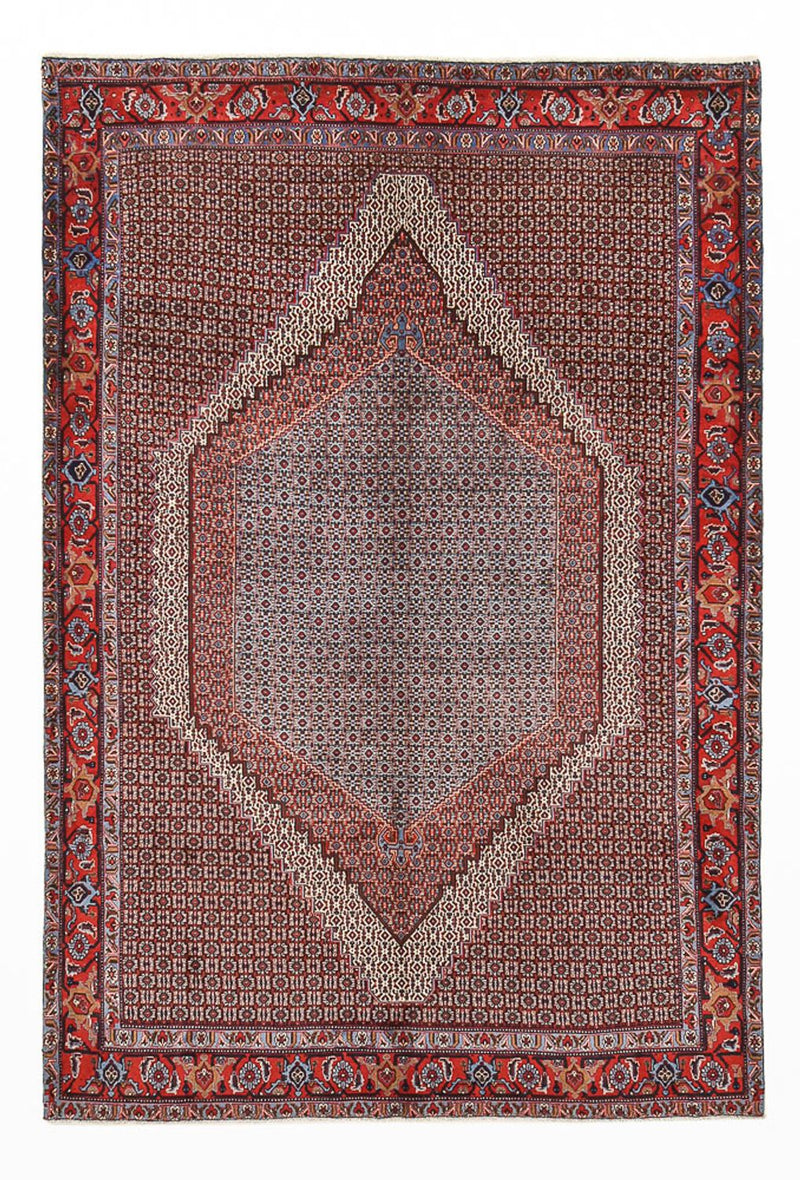 Persisk tæppe - Classic - 296 x 196 cm - bordeaux rød